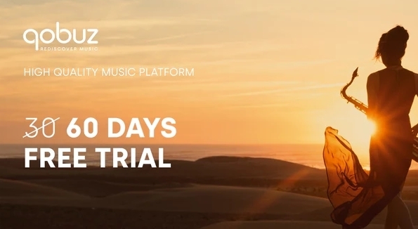 Profiteer geen 30, maar 60 dagen  gratis van het Muziek platform Qobuz